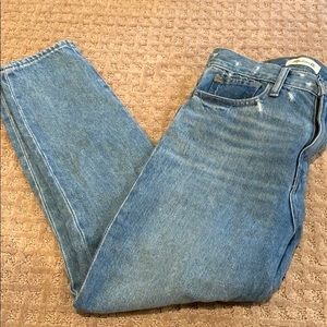 Madewell mom jean